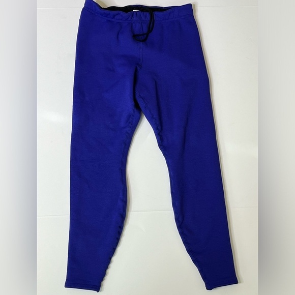 Patagonia Vintage 80s 90s USA Made Fleece Pants Sweatpants Size Medium Purple - Picture 1 of 6